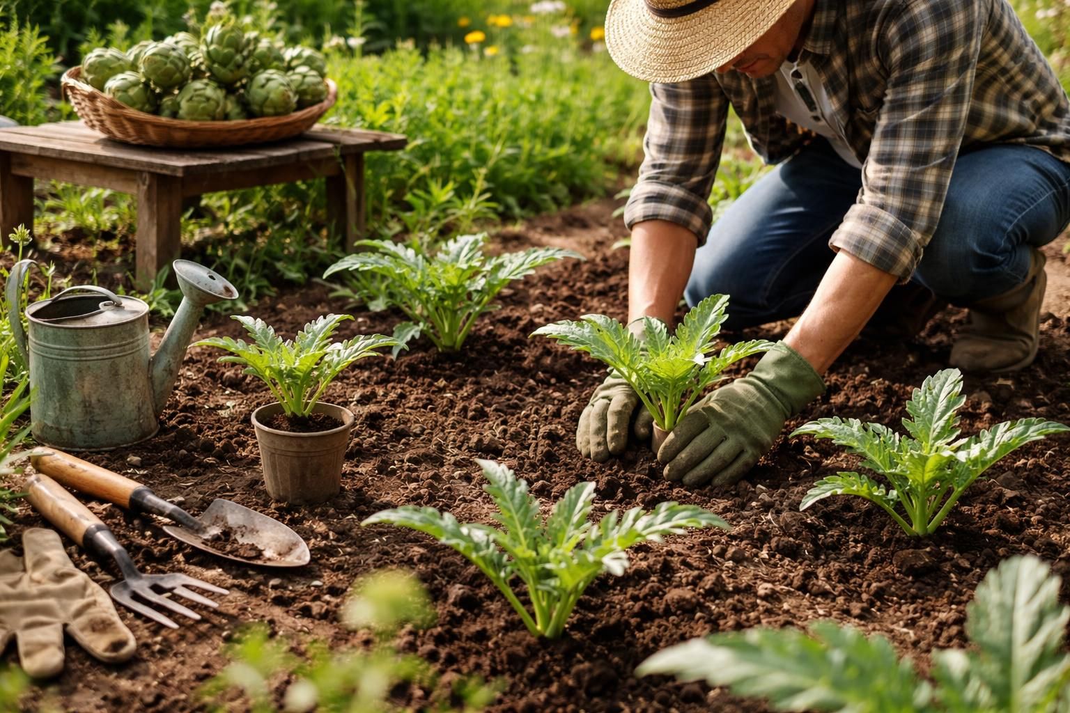 découvrez comment planter des artichauts facilement dans votre jardin et profitez de leurs nombreux bienfaits nutritifs pour une alimentation saine et équilibrée.