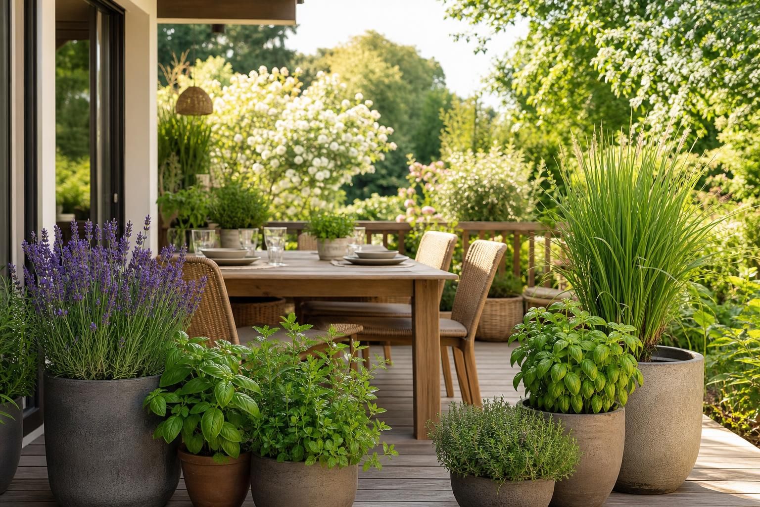 découvrez quelles plantes anti-guêpes planter près de votre terrasse pour profiter de vos repas en extérieur sans nuisibles.