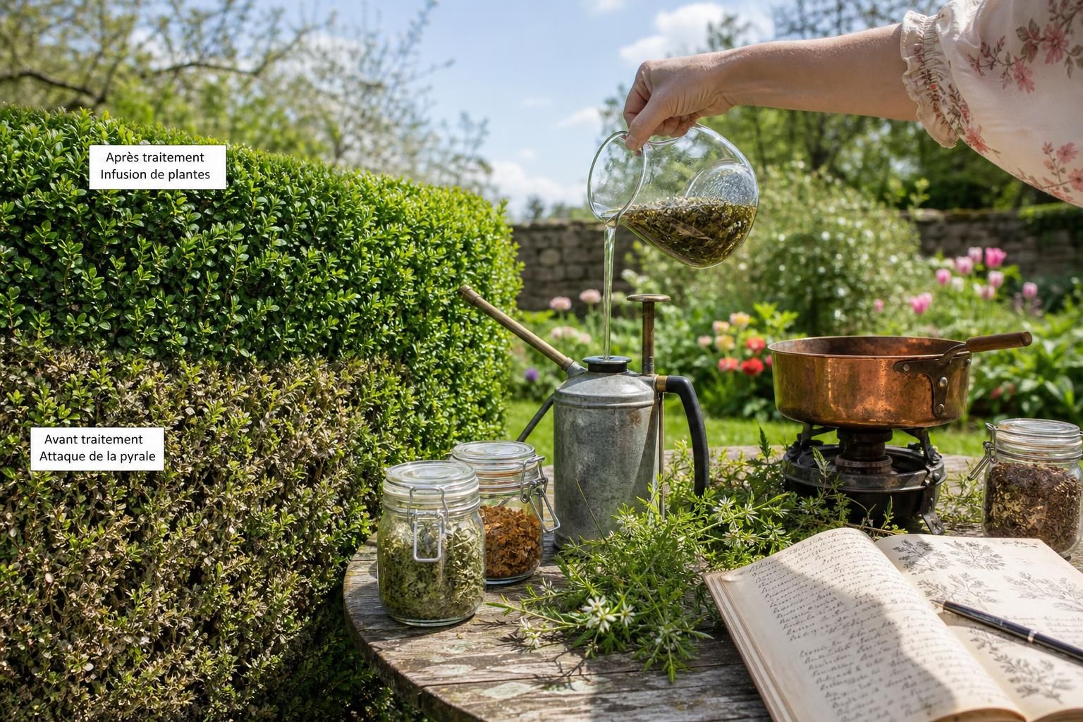 découvrez comment protéger votre jardin naturellement du pyrale du buis grâce aux remèdes de grand-mère efficaces et faciles à appliquer.
