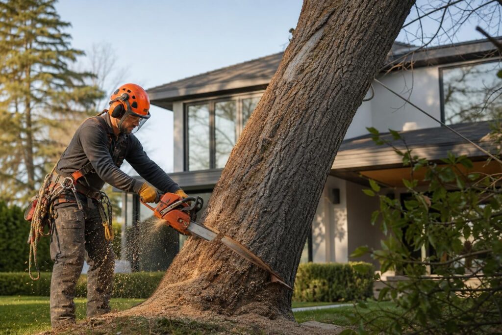 découvrez pourquoi l'abattage d'arbres dangereux peut être déductible en crédit d'impôt et pourquoi cette démarche est essentielle pour assurer la sécurité et bénéficier d'avantages fiscaux.
