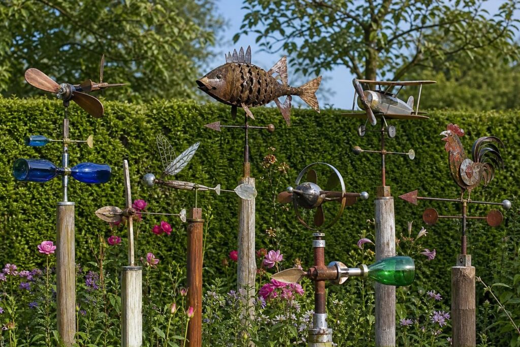 découvrez des idées originales et créatives de girouettes de jardin faites maison pour ajouter une touche unique à votre extérieur.