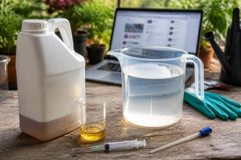 découvrez les meilleures pratiques de dosage du glyphosate 360 pour 5 litres d'eau, selon les conseils partagés sur le forum en ligne.