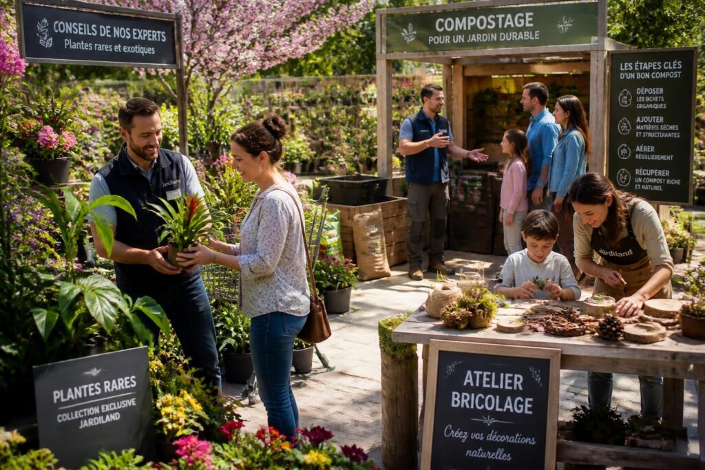 découvrez les services uniques de jardiland à ne pas manquer cette saison pour embellir votre jardin et profiter pleinement de vos espaces verts.