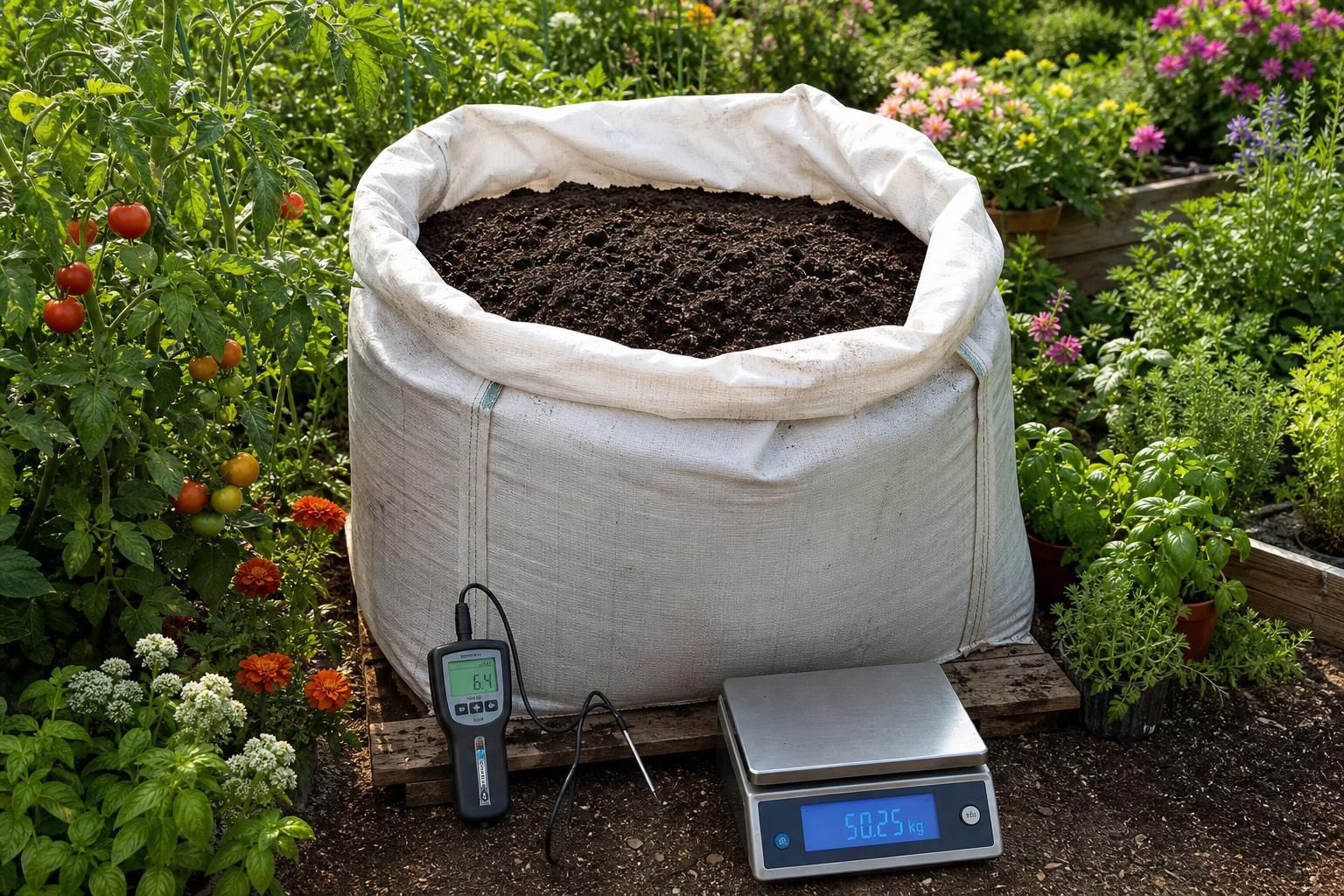 découvrez combien pèse 1m3 de terreau en kg et comment choisir la bonne quantité pour garantir des plantes en pleine santé et un jardin florissant.