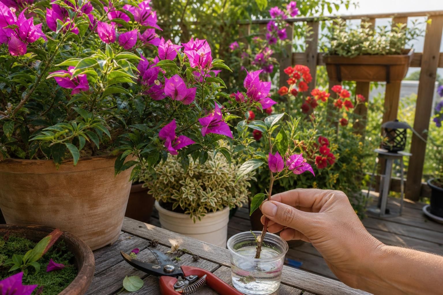 découvrez des astuces simples et efficaces pour bouturer le bougainvillier et embellir votre terrasse avec de magnifiques fleurs colorées.