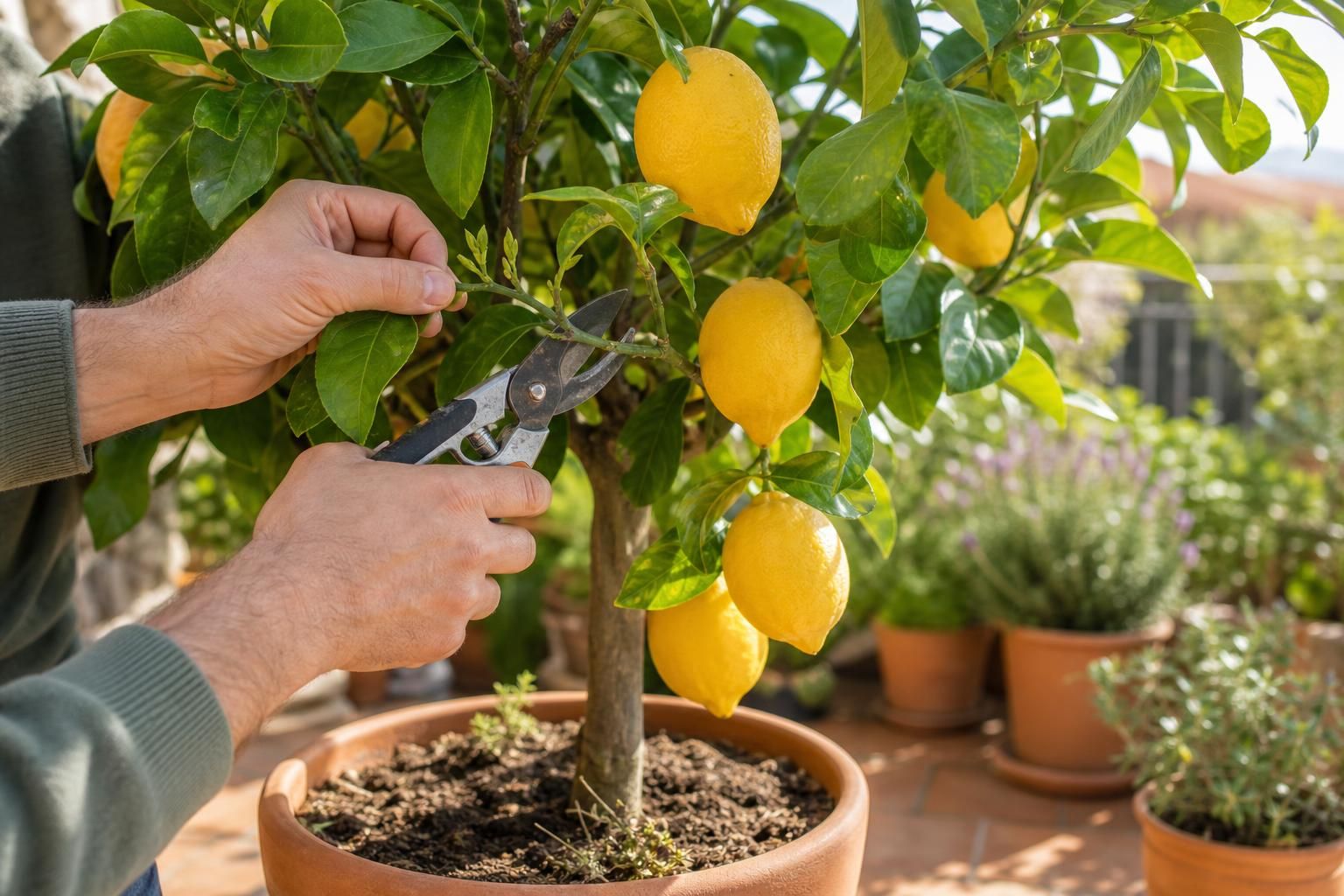 découvrez comment et quand tailler vos citronniers en pot pour favoriser une croissance saine et obtenir des fruits juteux et savoureux toute l'année.