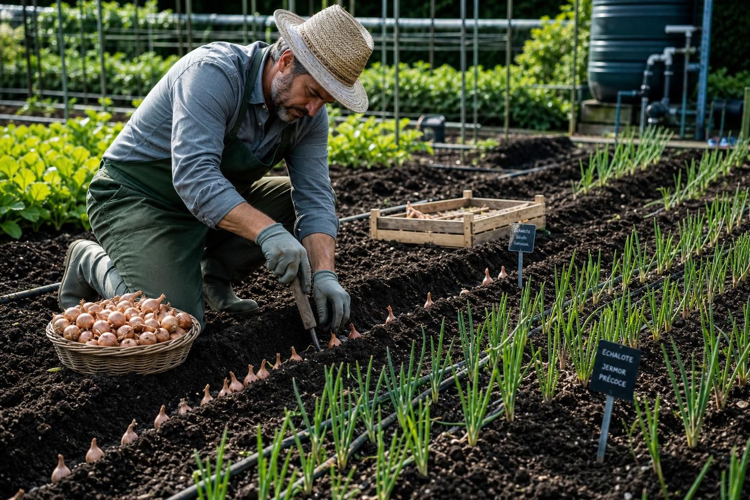 découvrez des techniques avancées pour la plantation des échalotes, spécialement conçues pour les jardiniers expérimentés souhaitant optimiser leur récolte et améliorer la qualité de leurs cultures.