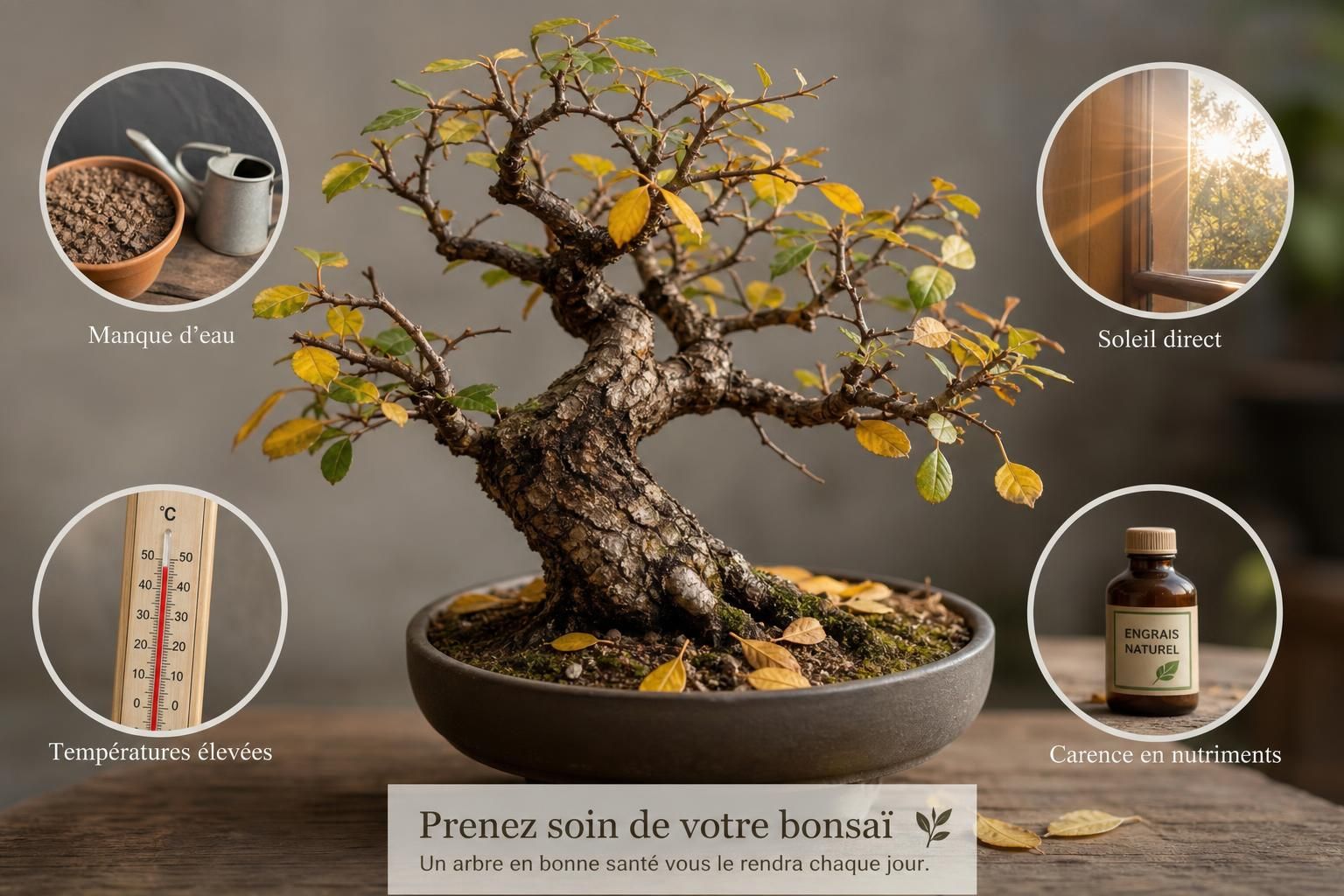 découvrez les meilleures astuces pour comprendre pourquoi votre bonsaï perd ses feuilles et apprenez comment prévenir ce problème afin de garder votre plante en bonne santé.