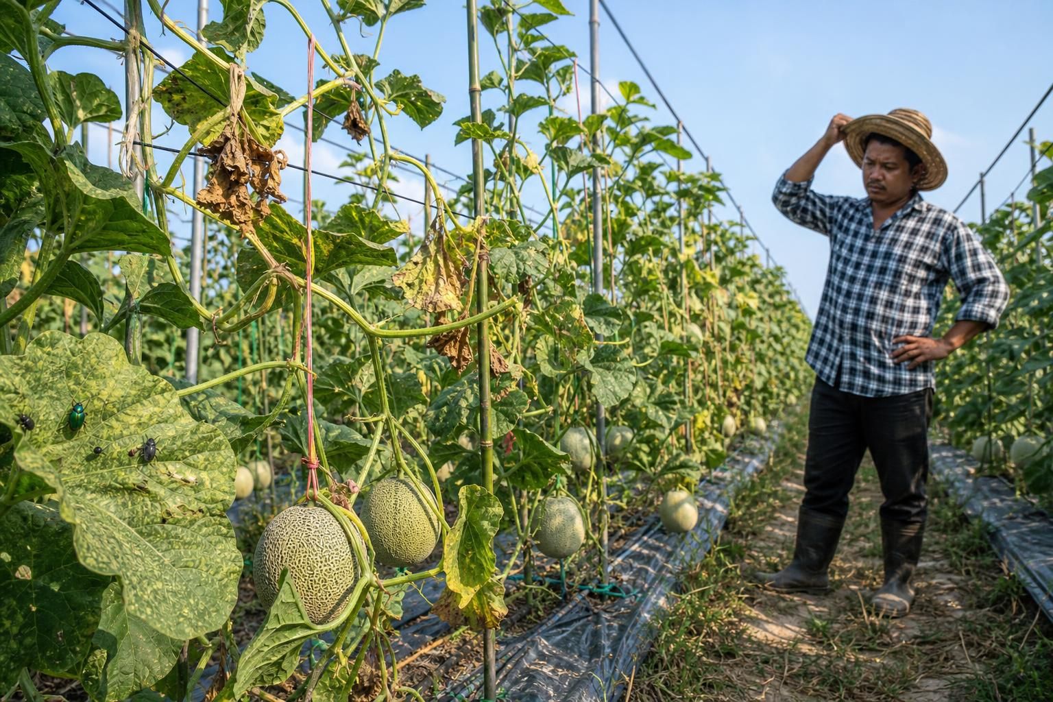 découvrez les erreurs courantes à éviter dans la culture verticale du melon pour optimiser votre rendement et assurer une récolte abondante et de qualité.