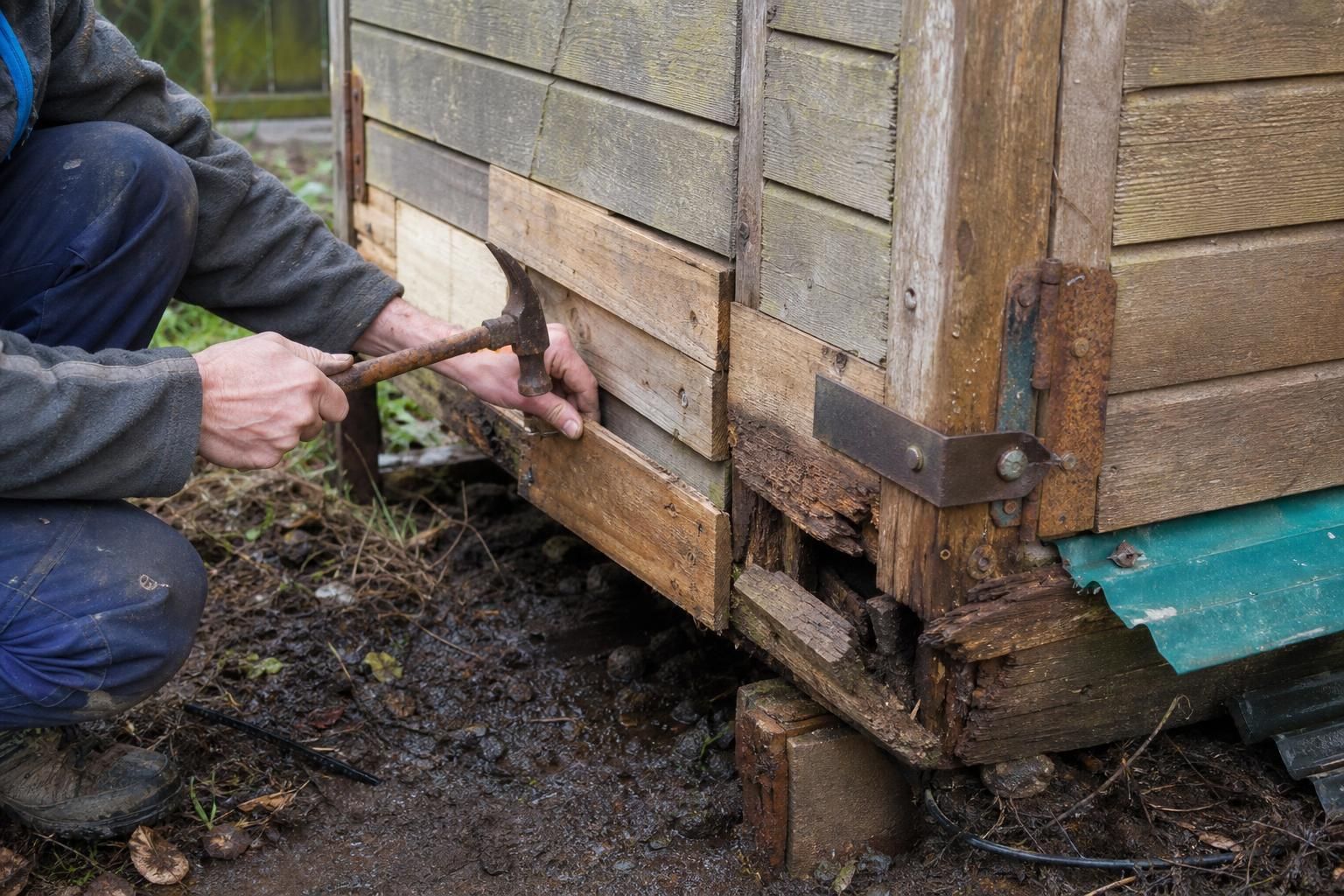 découvrez les erreurs courantes à éviter lors de la réparation du bas d'un abri de jardin pourri afin d'assurer une restauration efficace et durable.