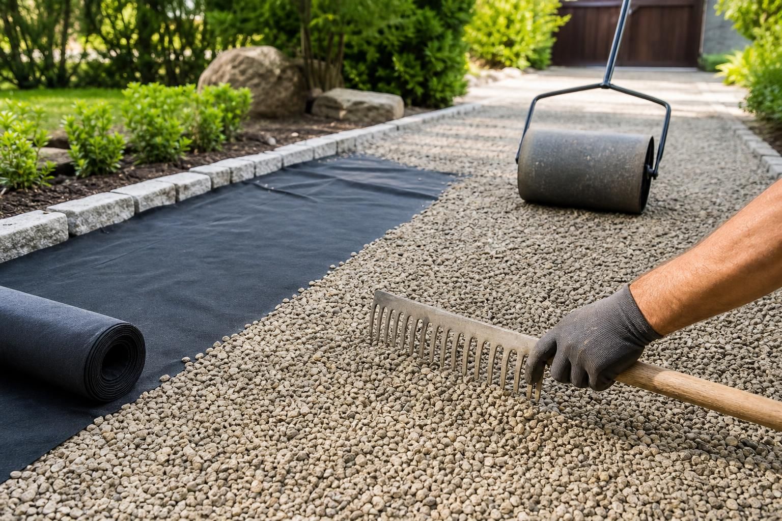 découvrez les meilleures techniques simples et efficaces pour poser du gravier sans avoir à décaisser, et embellissez vos allées et jardins facilement.