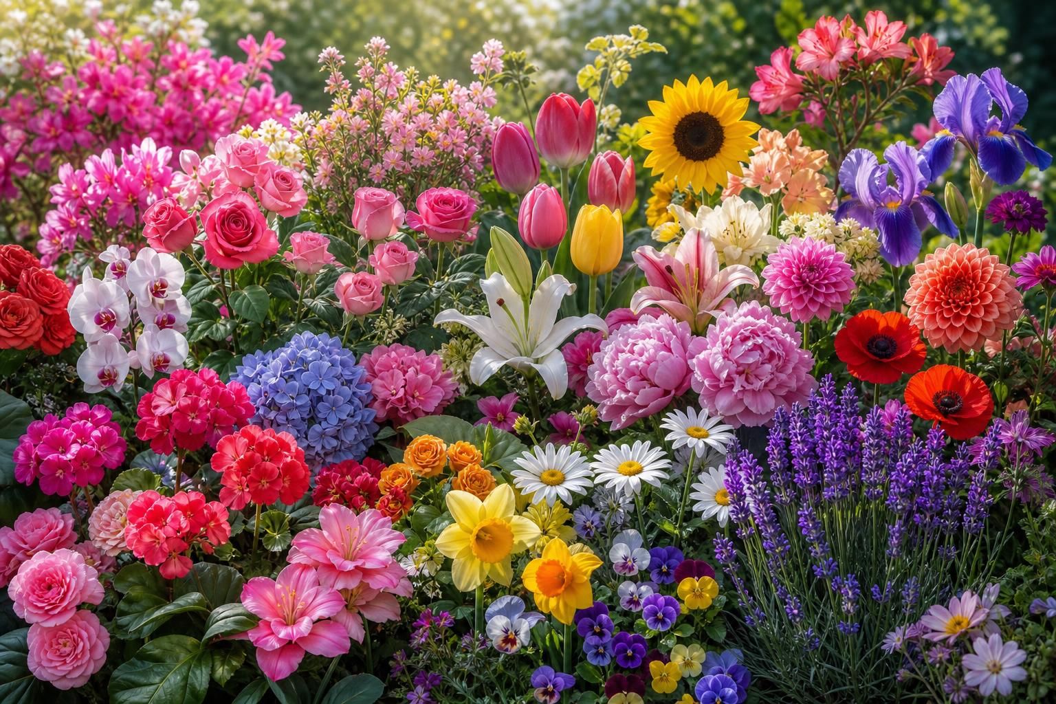 découvrez la liste complète de toutes les fleurs connues du jardin, un guide incontournable pour les passionnés de plantes et les amoureux de la nature.
