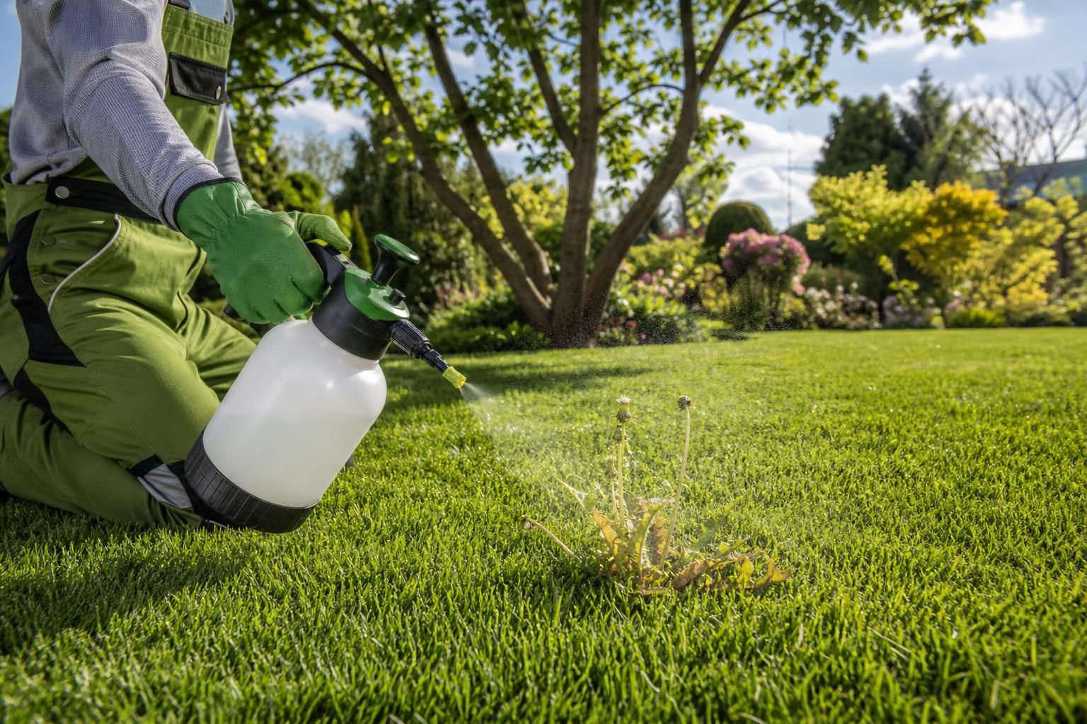 découvrez les secrets pour obtenir un gazon luxuriant en utilisant efficacement des désherbants sélectifs, pour un jardin impeccable et sans mauvaises herbes.