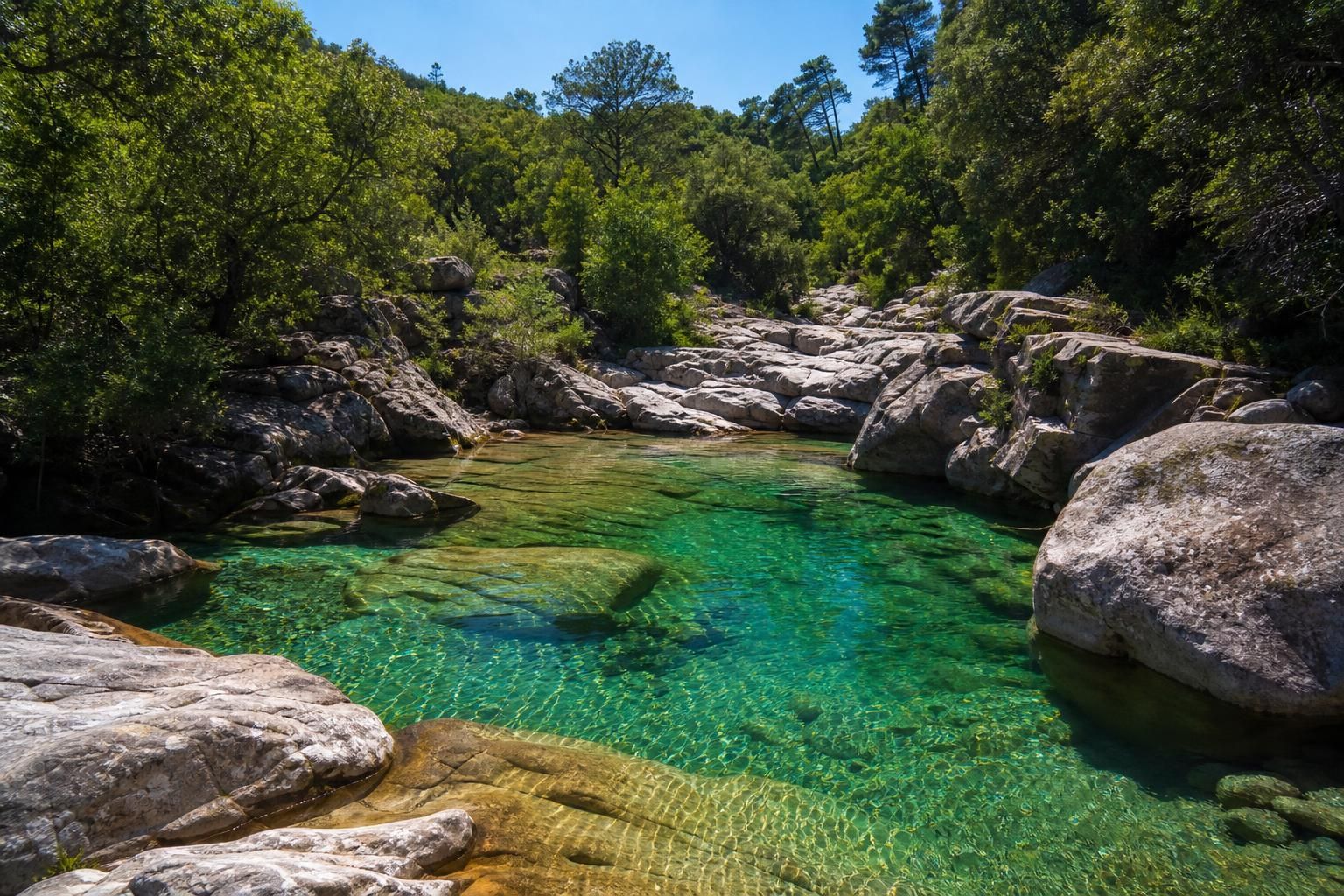 découvrez les magnifiques photos des piscines naturelles de zoza en corse et laissez-vous inspirer pour votre prochain voyage inoubliable.